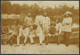 Membros da expedição ao Vale do Tocantins