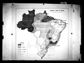 Carta pluviométrica do Brasil