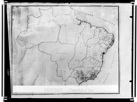 Mapa da população do Brasil conforme censo de 1920