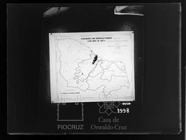 Localidades com Anopheles gambiae durante os meses de janeiro a dezembro de 1940