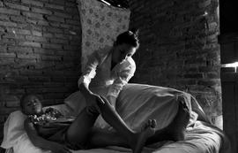 Técnica em enfermagem em atendimento domiciliar no sertão do Jeremoabo