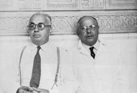 Dr. Julio (esquerda) e dr. Burle de Figueiredo (direita)