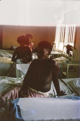 Enfermaria em hospital nas Ilhas Salomão