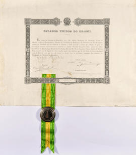 Diploma de Oswaldo Cruz